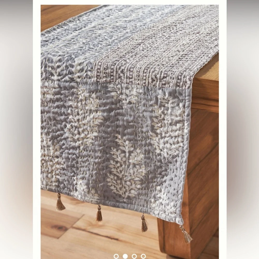 New🌟Heritage Kantha Table Runner